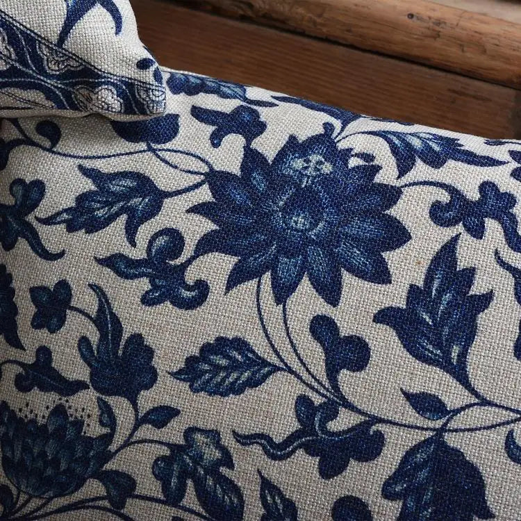 Blue Porcelain Cushion Cover Collection - The Dreamy Home