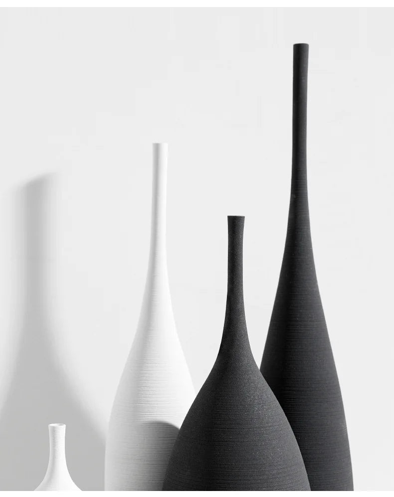 Minimalist Handmade Zen Ceramic Celestial Harmony Vase Collection - The Dreamy Home