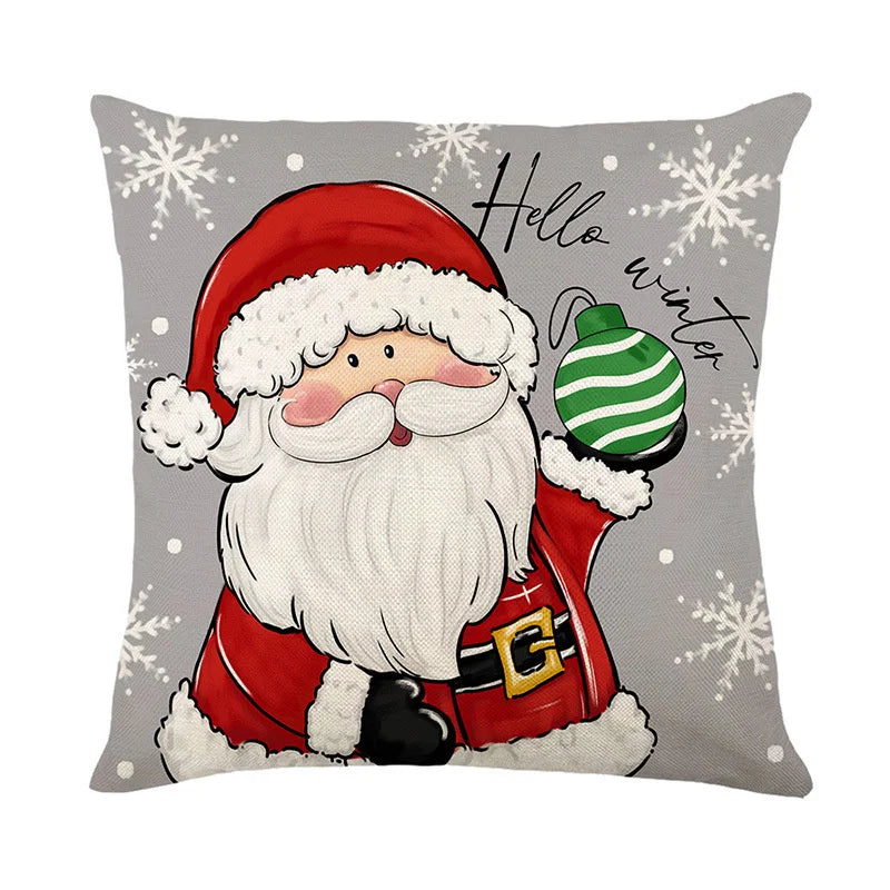 4-Piece Christmas Cushion Cover Set - The Dreamy Home