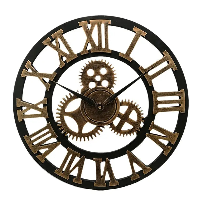 Creative Retro Gear Wall Clock - The Dreamy Home