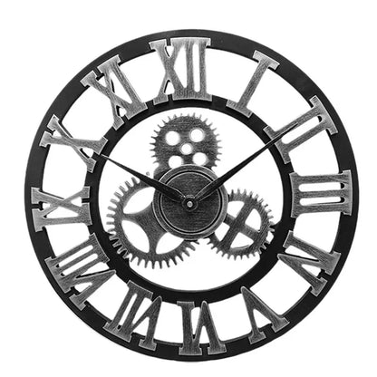 Creative Retro Gear Wall Clock - The Dreamy Home