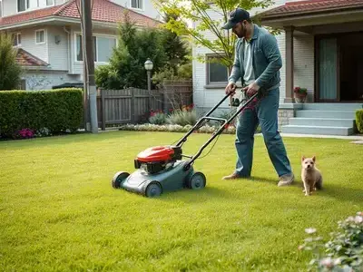 世田谷区 芝刈り・土壌改良